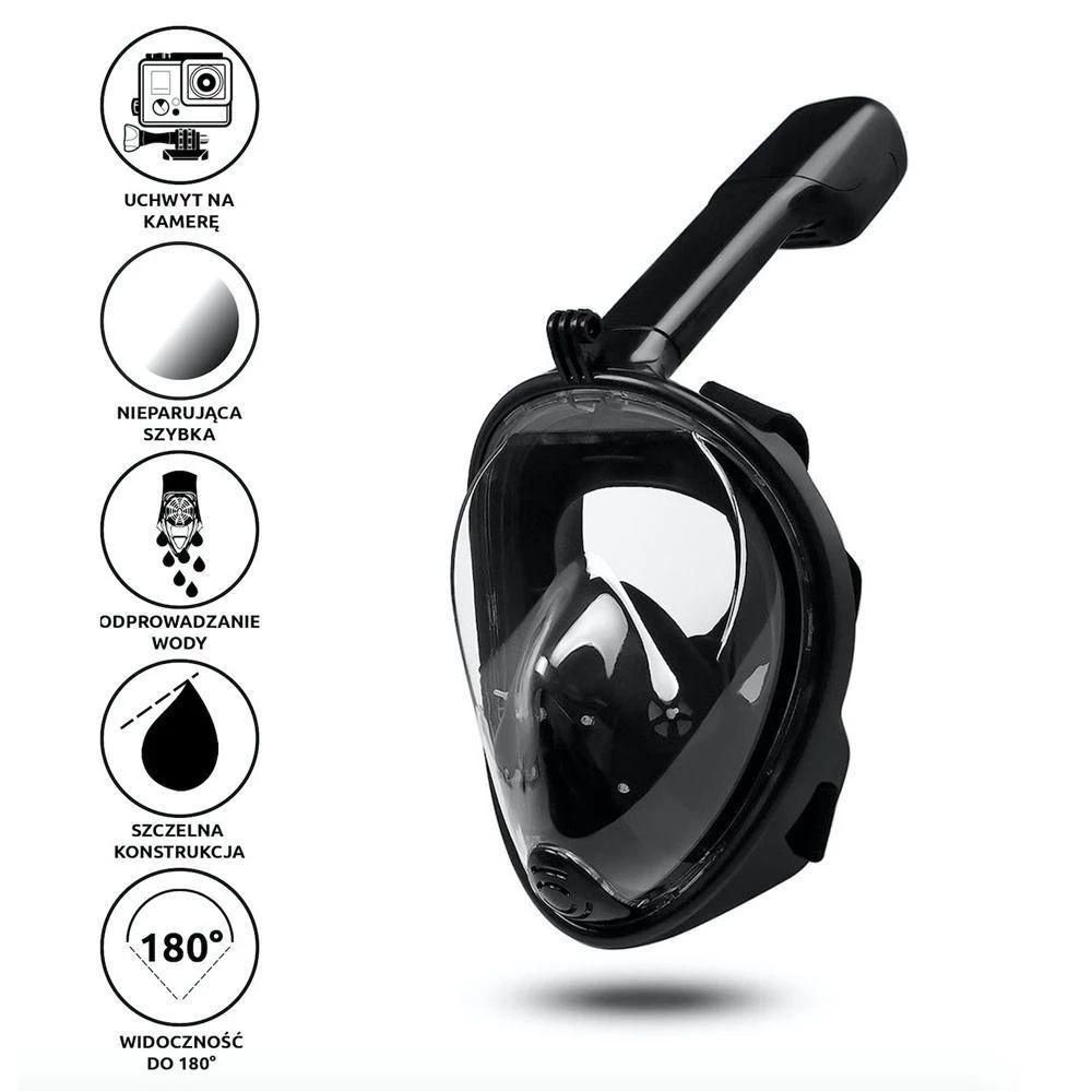 Skanto | 180° Havutsikt Full Face Snorkelmaske