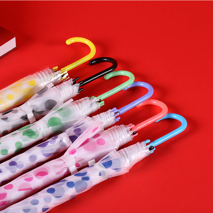 Kvinnenes Gjennomsiktige Paraply med Elegant Design Skanto