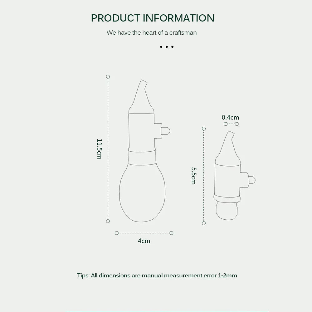 Norvo | Nesesuger for babyer – Skånsom neserenser for baby med myk silikonspiss