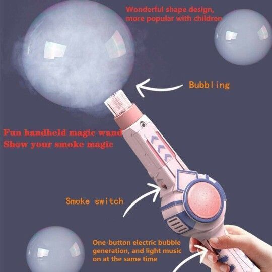 Skanto | Elastisk Smog Bubblesmaskin