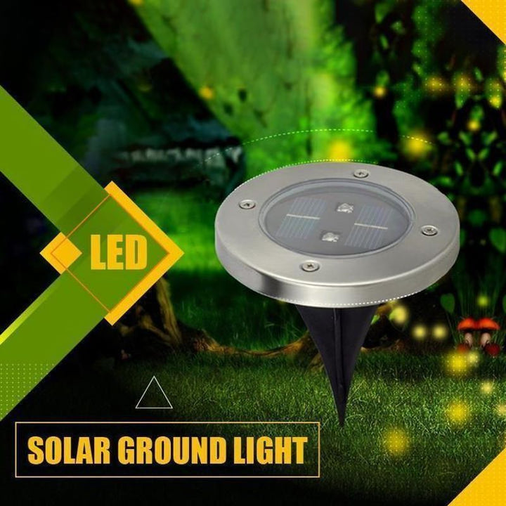 Skanto | Solcelledrevet Gulvsti LED Lys