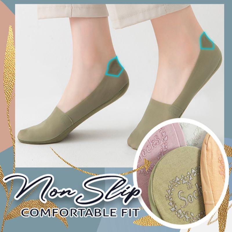 Skanto | Free Cut Non Slip Ice Silk Sokker 3 Par