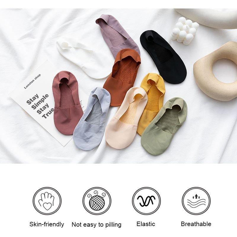 Skanto | Free Cut Non Slip Ice Silk Sokker 3 Par