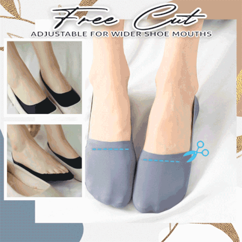 Skanto | Free Cut Non Slip Ice Silk Sokker 3 Par