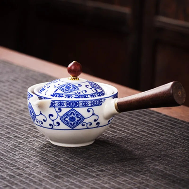 Skanto | Porselen Gongfu Teaset – Tidløs Eleganse, Perfekt Teopplevelse