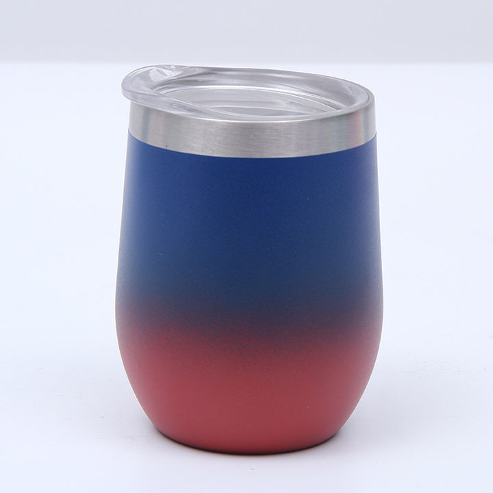 Unisex rustfritt stål isolerte vinglass Skanto
