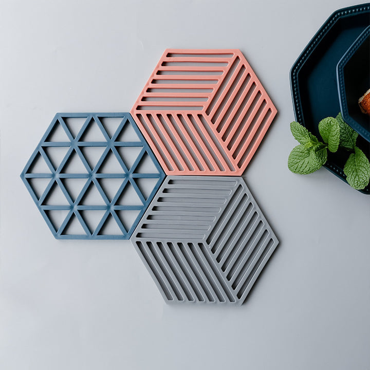 Unisex Silikon coasters med moderne geometrisk design Skanto