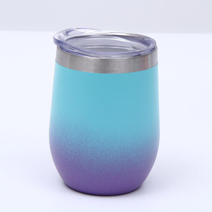 Unisex rustfritt stål isolerte vinglass Skanto