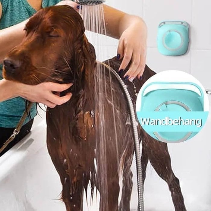 Skanto | Bad Pet Badekost Massasje Myk Silikon Kam Pet