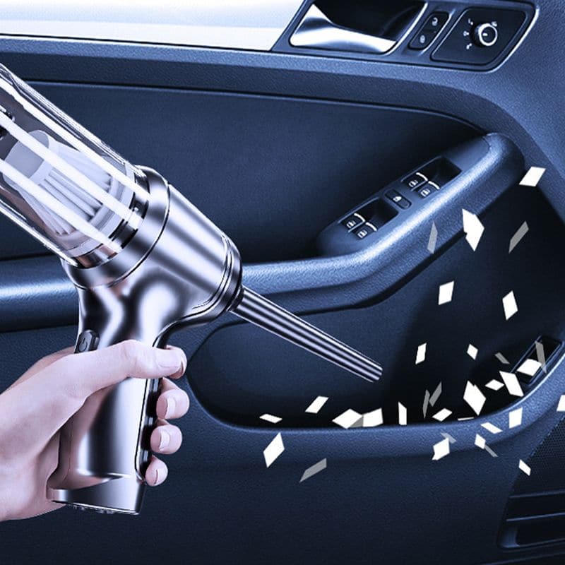 Kraftig trådløs støvsuger til bilen