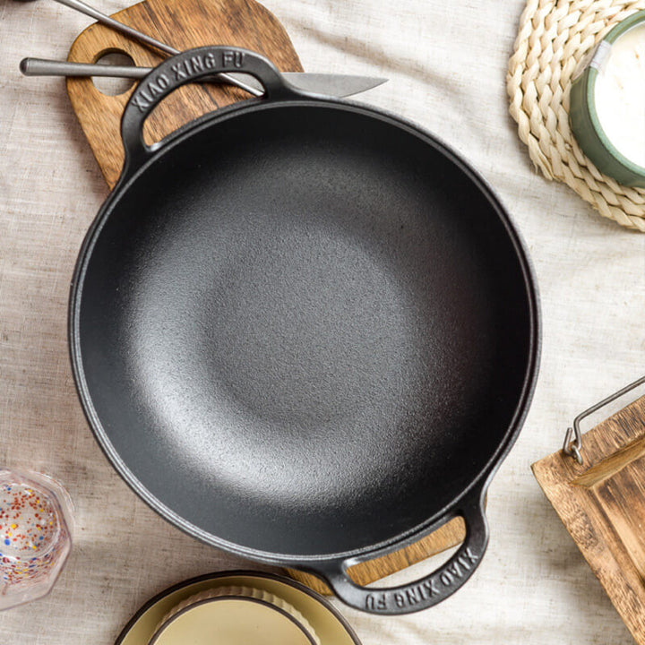 CastePrima Pan - Holdbar Non-stick & Tremm lokk Skanto