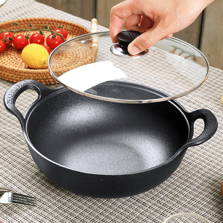 CastePrima Pan - Holdbar Non-stick & Tremm lokk Skanto
