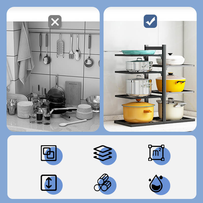 Skanto | Kjøkkenhyller til flere bruksområder