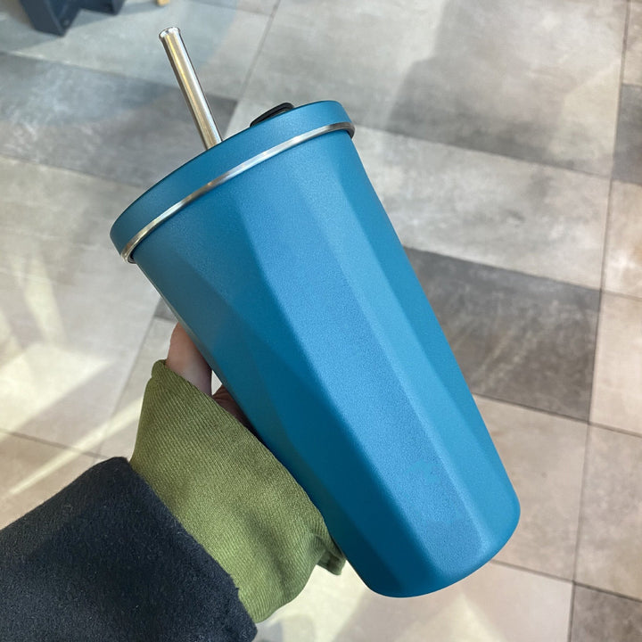 Skanto | Kopp med sammenleggbart sugerør