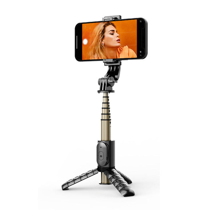 Skanto | Bluetooth Selfie Stick Stativ med Telefonstativ og Skjønnhetsutfyllingsbelysning