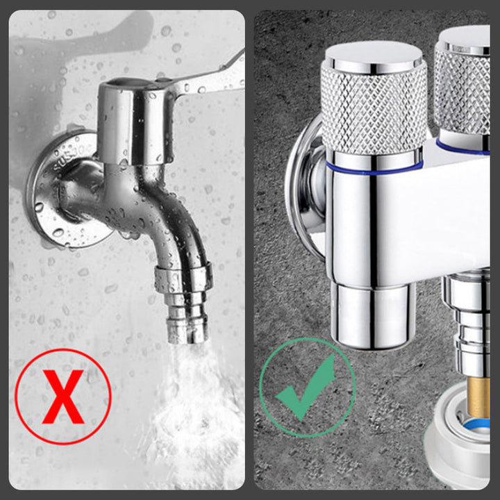 Skanto | 1/2" vinkelventil med dobbel bryterutgang