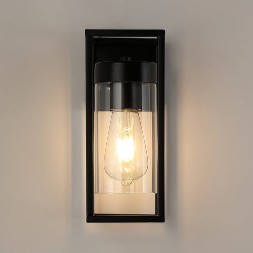 LumiGlass - Elegant Glass Vegglampe for Atmosfærisk Belysning Skanto