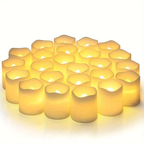 MagicGlow - Trygge LED Tealights Sett med 24 Skanto