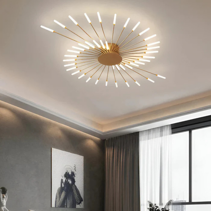 Skanto | Luksus LED Taklampe | Stilfull Takarmatur for Stue