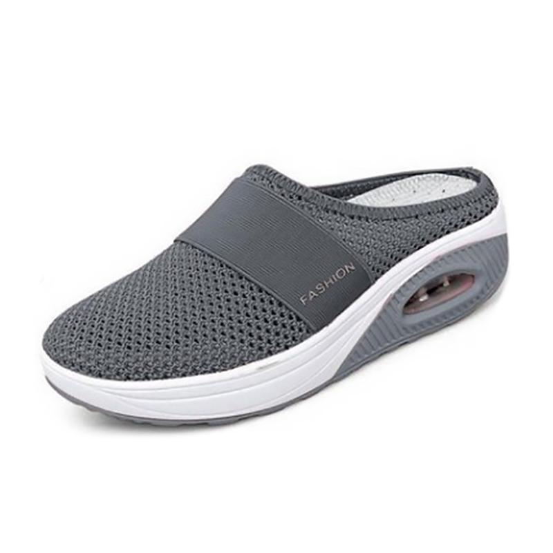 Skanto | Flate Slingback Sandaler Laget av Mesh