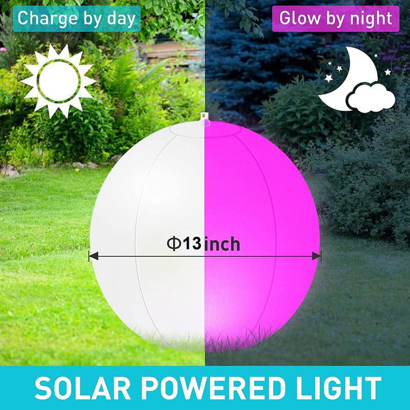 Skanto | LED Lys 16 Farger Lysende Strandball