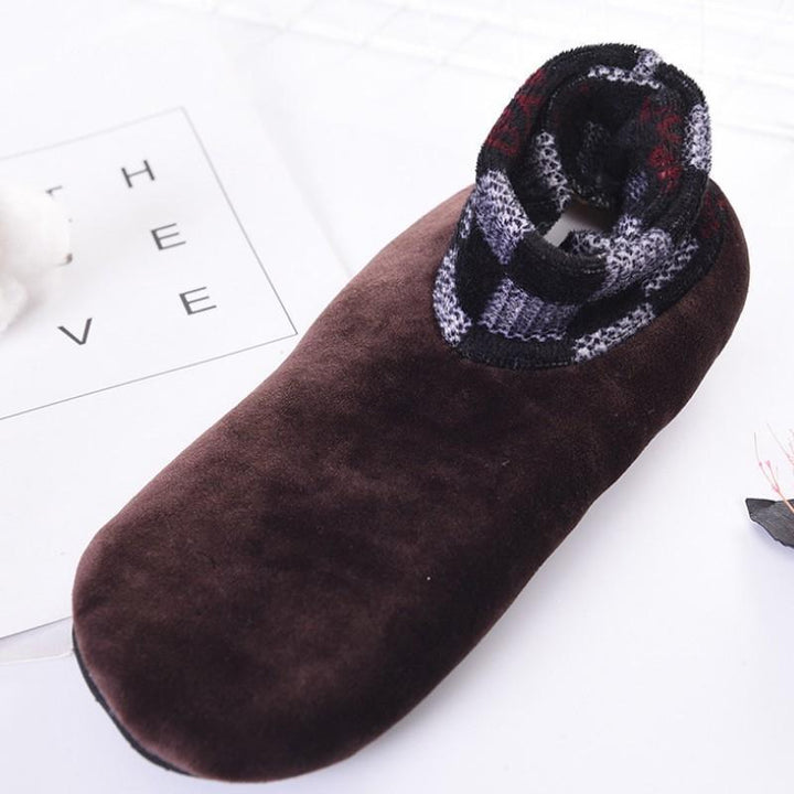Skanto | Non-Slip Termisk Fleece Gulvsokker