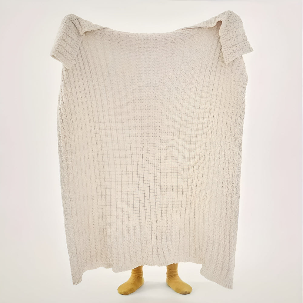 Skanto | Vintage Chunky Strikket Teppel