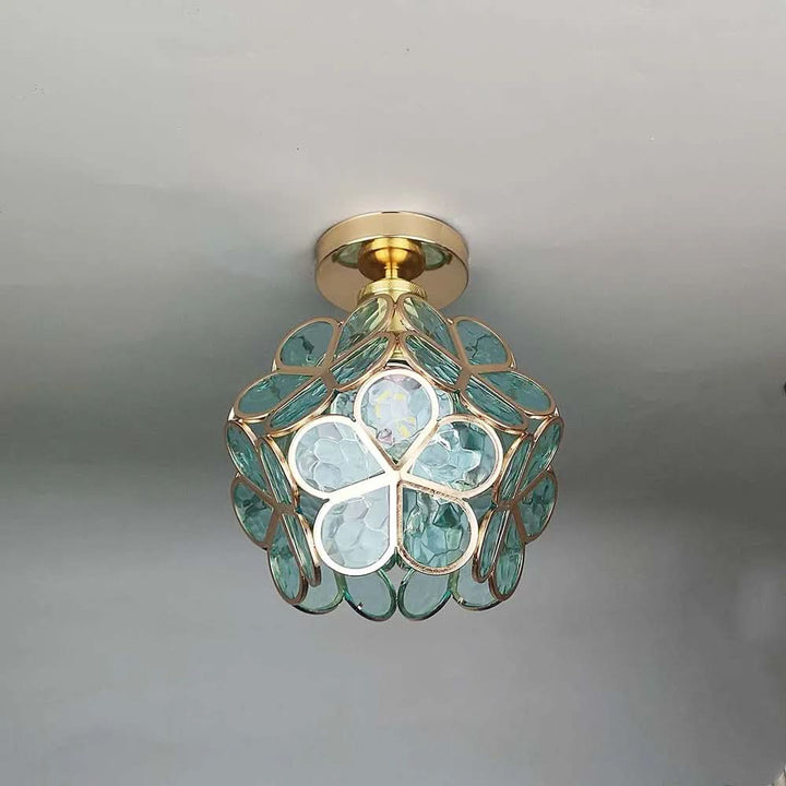 Skanto | Flowers Stil Glass Gang Taklampe