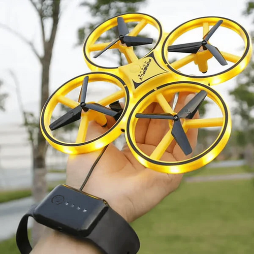Skanto | Håndkontrollert drone med LED-lys og gestuskontroll