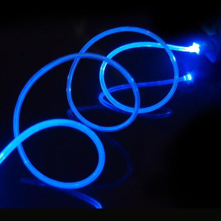 Skanto | LED USB Kabel - LED Flytende Synlig Lys Opp Luminescent Smart Lading