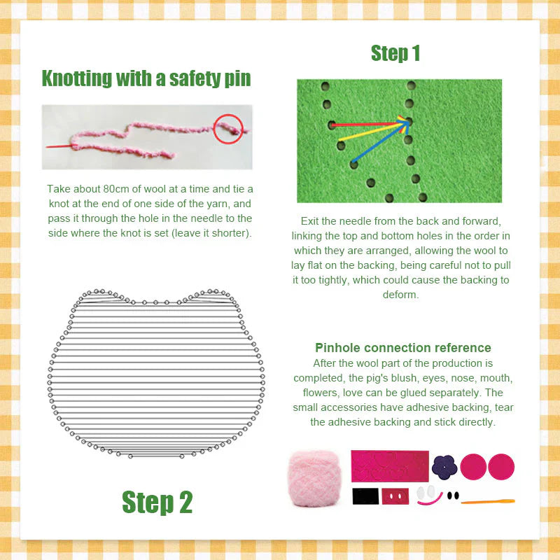 Skanto | DIY Broderi Dukke Sett for Barn — Slipp løs leken kreativitet og stolthet i små hender!
