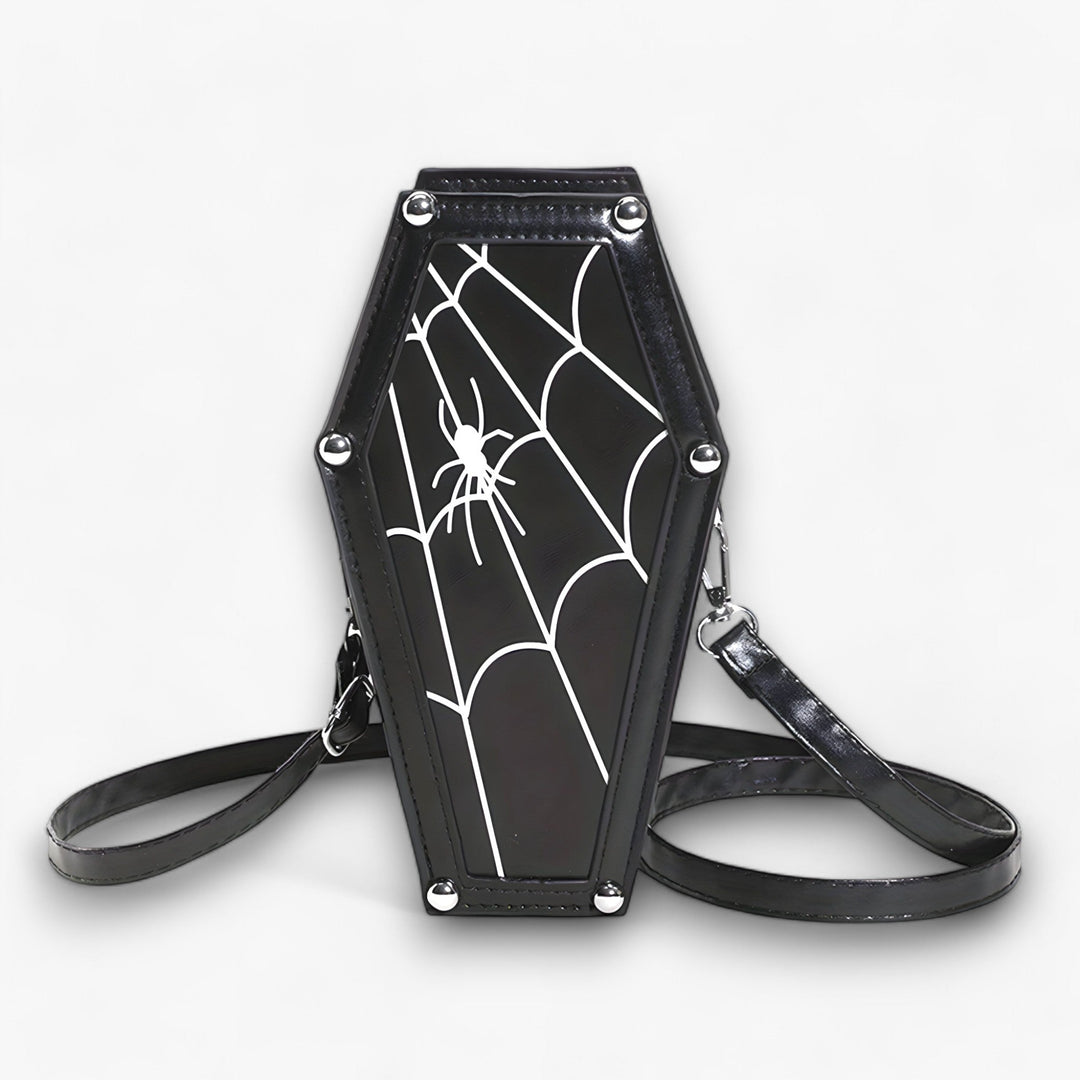Skanto | Gotisk Skulderveske Crossbody Pung for Trendy Spooky Stil