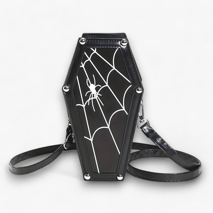 Skanto | Gotisk Skulderveske Crossbody Pung for Trendy Spooky Stil