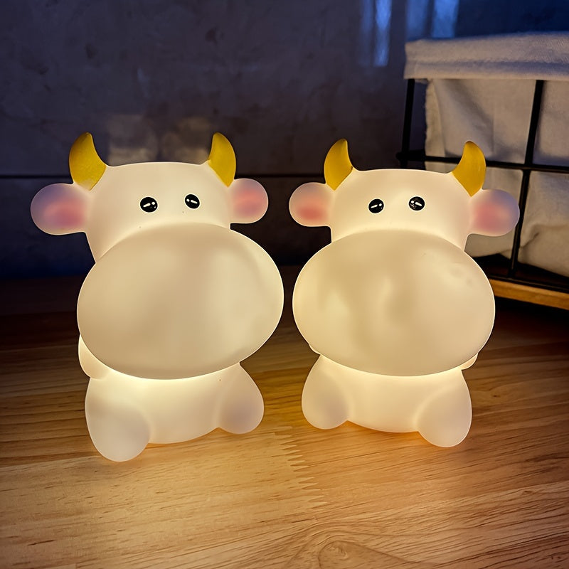 CowGlow Lampe - Søt LED Nattbelysning for Barn