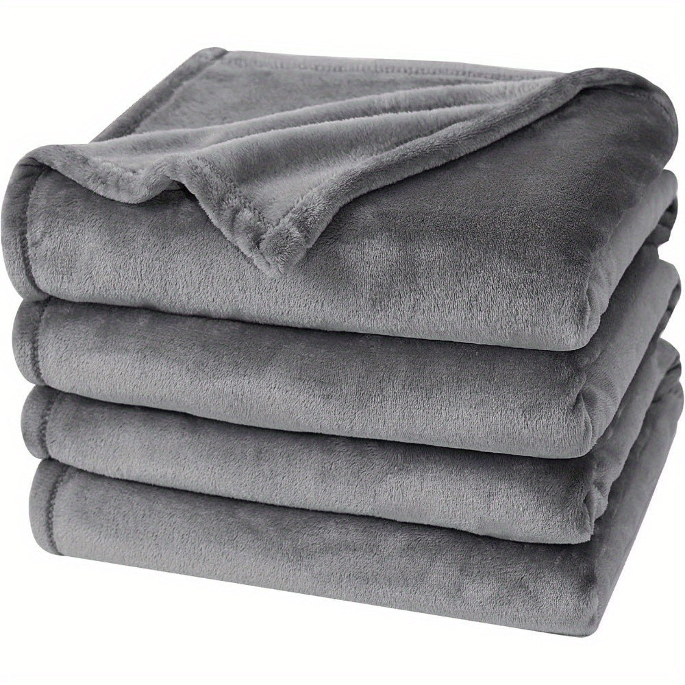 UltraSoft Fleece Teppel – Luksus Vendbar for Hver Sesong Skanto