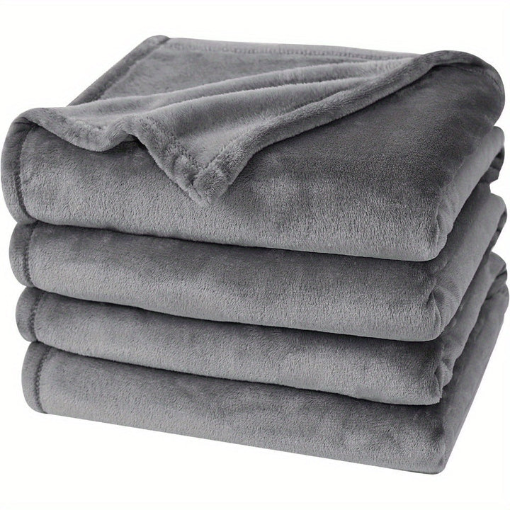 UltraSoft Fleece Teppel – Luksus Vendbar for Hver Sesong Skanto