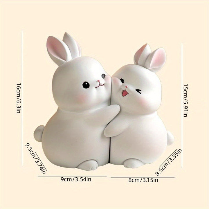 BunnyBookends – Lekne Bokstøtter i Kanin Stil Skanto