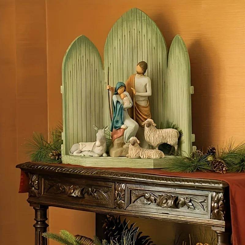 Skanto | Jule Skulptur Håndmalt Juleferie Ornamenter