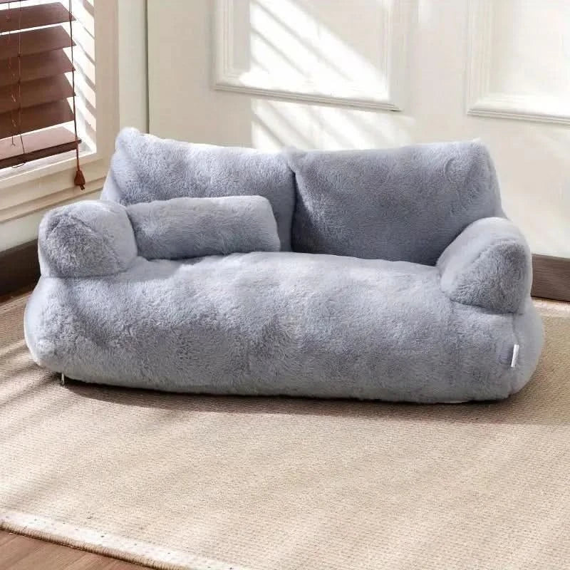 Skanto | FLUFFYCOMFORT – Luksuriøs kjæledyrsofa laget av plysj for maksimal avslapningskomfort