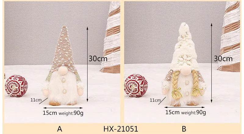 Norvo | Sammenleggbar Luminøs Julemann Rudolf Uten Ansikt Dekorasjoner Ornamenter