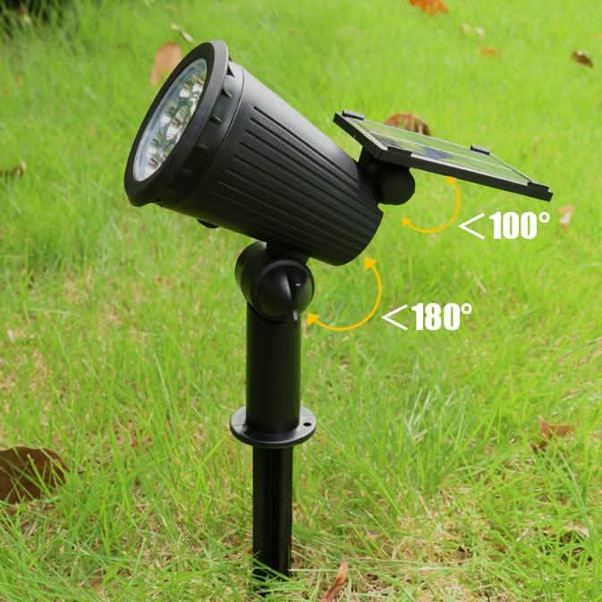 Skanto | SunSpot Solar Garden Spotlight med Fargeforandrende LED-er