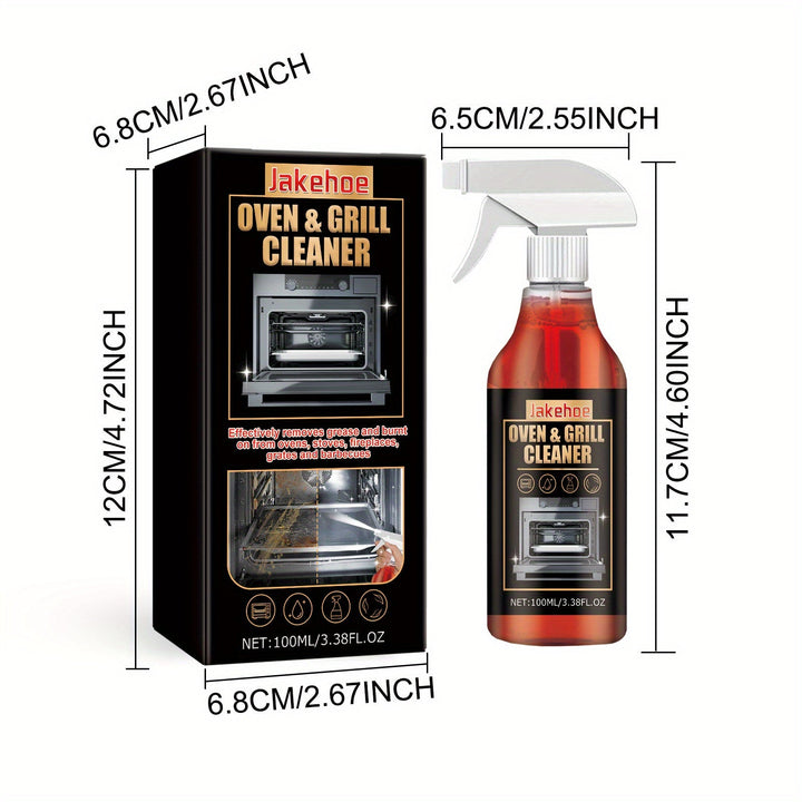 Skanto | 3.38oz Herdofen Skumrenser - Grillflekkfjerner, Deodorizer og Avfetter