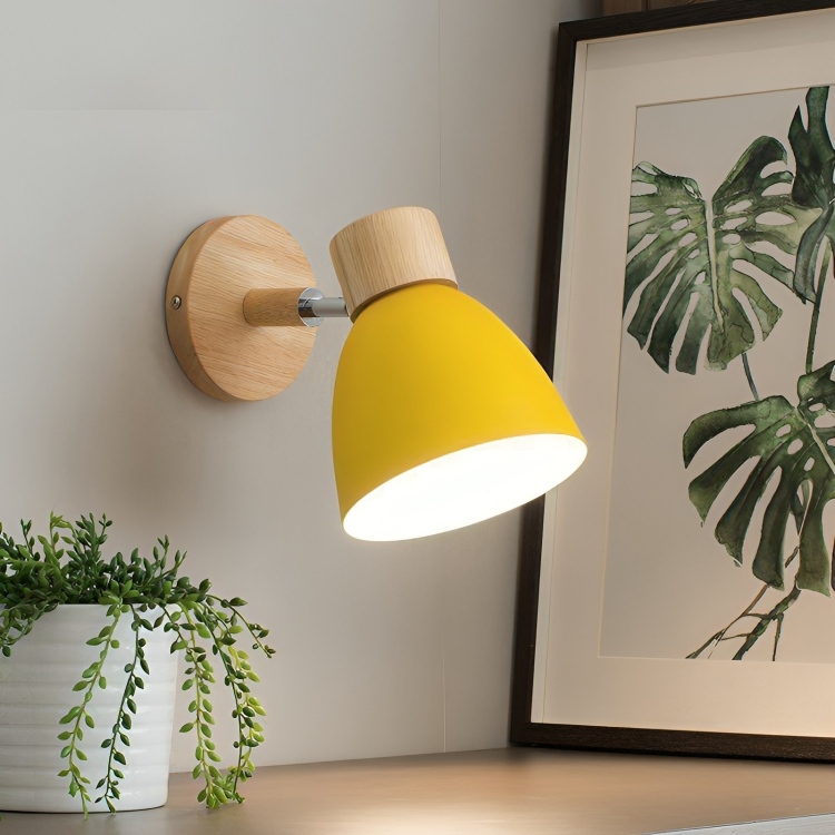 Minimalistisk skandinavisk vegglampe – Nordisk design for soverom og stue | LED-belysning
