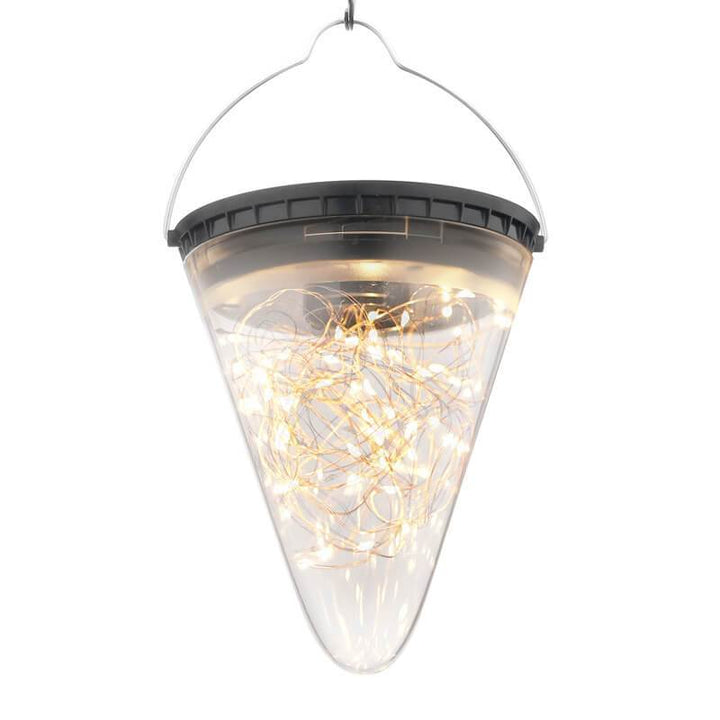 Skanto | Solfylt Kjegleformet Utendørs Vanntett Dekorativ Hagebelysning