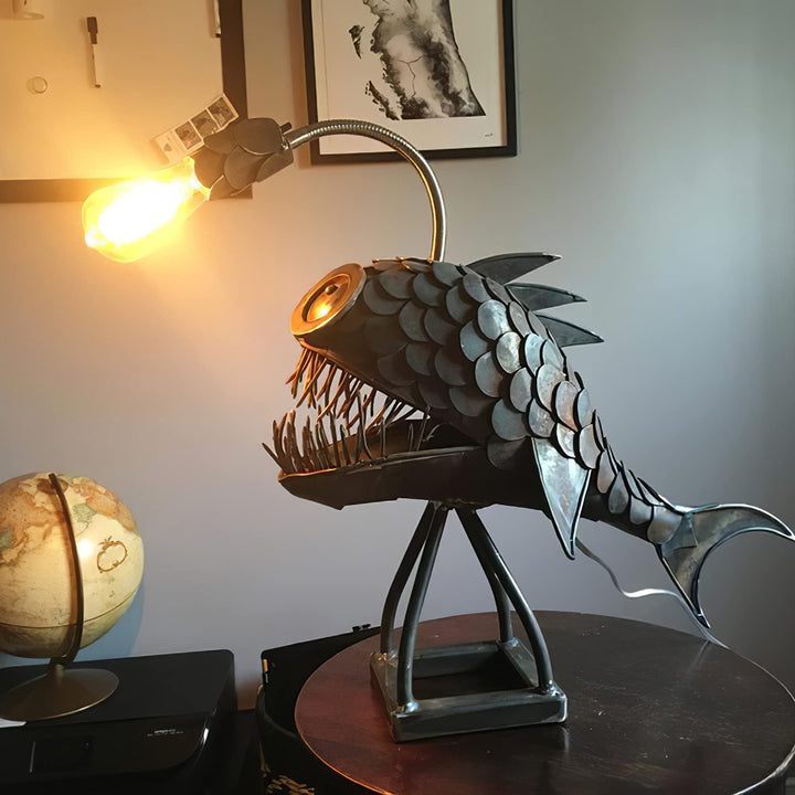 Skanto | Steampunk Angler Fiskelampe