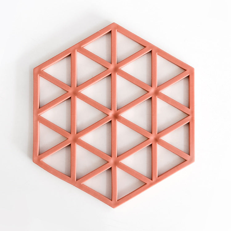 Unisex Silikon Coaster med geometrisk design Skanto