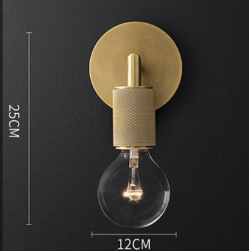 Skanto | Vegglampe Messing Metall Dobbel Lyspære Vegglampe