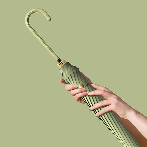 Dame elegant og robust paraply med ergonomisk grep Skanto