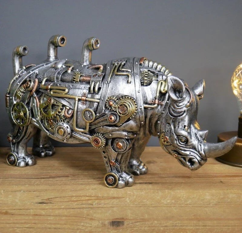 SteampunkBeasts - K kreative mekaniske dyr for dekorasjon Skanto
