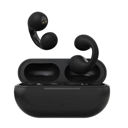 Bone conduction headphones with clip for the ear, wireless | Skanto